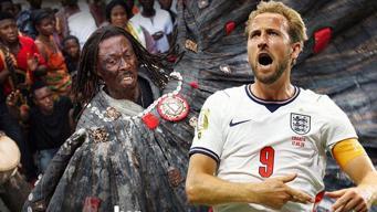 Ganalı büyücüden Harry Kane'e kara büyü! İngiltere-Gana maçı öncesi görünmez markaj