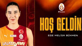 Galatasaray Daikin Ege Melisa Bükmen'i kadrosuna kattı