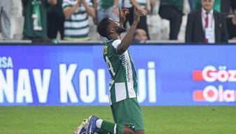 Bursaspor'dan 4 gollü galibiyet! Iheanacho şov sürüyor...