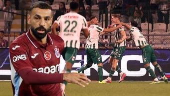 Konya Fırtınası! Trabzonspor deplasmanda tek golle mağlup... (ÖZET) Konyaspor - Trabzonspor maç sonucu 1-0