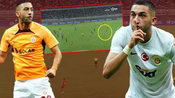 Galatasaray'ın yıldızı Hakim Ziyech'ten muhteşem gol!
