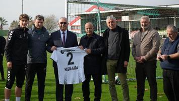 Kocaelispor antrenmanında duygusal sürpriz