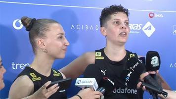 Ebrar Karakurt ve Meliha Diken'den taraftar desteğine teşekkür