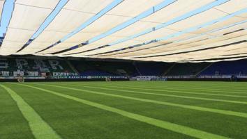 Çaykur Rizespor Stadyumu'na brandalı önlem