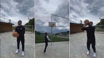 Arda Turan'dan yok artık dedirten basket şovu!