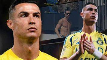 Cristiano Ronaldo'nun evinde yaşananlar canlı yayında ifşa oldu 'Üzerindekini çıkar'
