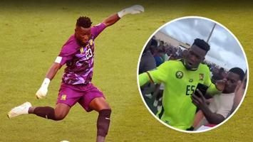 Andre Onana Milli Takım'a gittiğine pişman oldu! Selfie isteyen taraftarı ittirdi, su şişesi atıldı