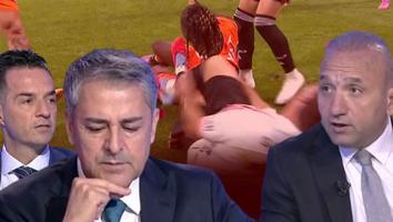 Beşiktaş-Başakşehir maçında tartışmalı kırmızı kart pozisyonu! Trio yorumladı: 'VAR müdahalesi tamamen yanlış'