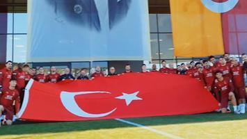 Galatasaraylı futbolculardan 29 Ekim Cumhuriyet Bayramı mesajı!