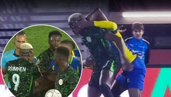 Osimhen kavga etti! Suratına darbe alınca çılgına döndü: Zor sakinleştirildi