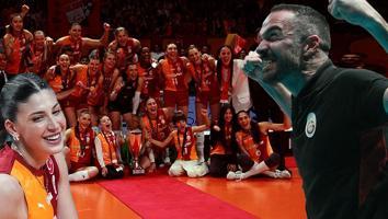 Galatasaray tarih yazdı! 3 branşta Avrupa kupası kazanan tek Türk takımı