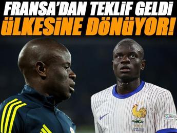N'Golo Kante ülkesine dönüyor!