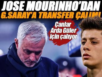 Jose Mourinho'dan Galatasaray'a transfer çalımı