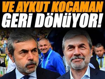 Aykut Kocaman, Fenerbahçe'ye geri dönüyor!