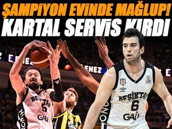 Berk Uğurlu coştu, Kartal servis kırdı! Fenerbahçe Beko - Beşiktaş GAİN maç sonucu 80-88