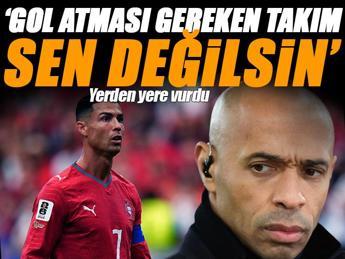 'Gol atması gereken takım, sen değil'