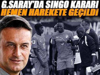 Galatasaray'dan Singo kararı!