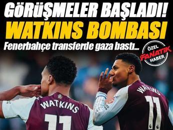 ÖZEL | Fenerbahçe'den Ollie Watkins bombası! Aston Villa ile görüşmeler başladı...