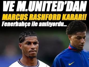 Ve Manchester United, Rashford kararını verdi!
