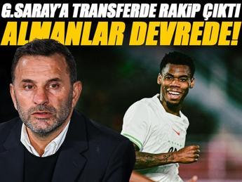 Galatasaray'a transferde rakip çıktı