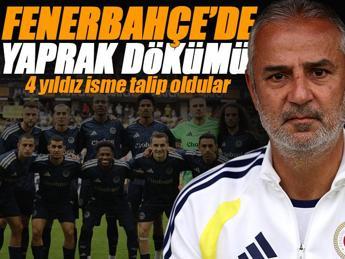 Fenerbahçe'de yaprak dökümü