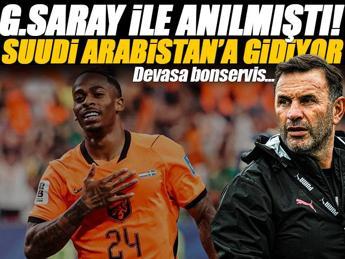 Galatasaray peşindeydi! Arabistan'a gidiyor