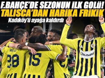 Talisca sezonu muhteşem golle açtı