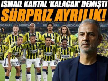 Fenerbahçe'de beklenmedik ayrılık!