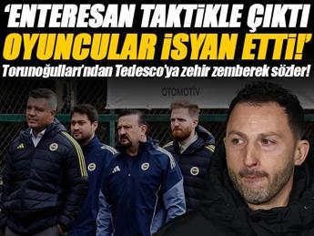 Torunoğulları'ndan Tedesco'ya zehir zemberek sözler!