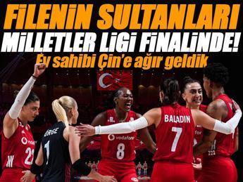 FİLENİN SULTANLARI VNL FİNALİNDE!🚨 Ev sahibi Çin'e çok ağır geldik!