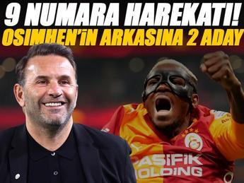 Galatasaray'da 9 numara harekatı