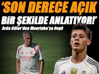 Arda Güler, Jose Mourinho hakkında konuştu!