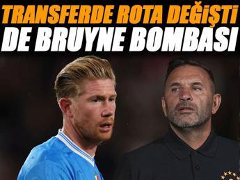 Galatasaray'dan Kevin De Bruyne bombası