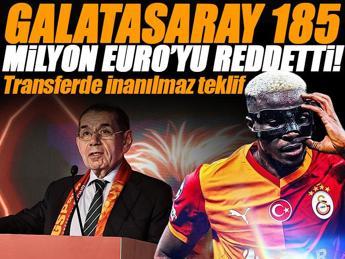Osimhen için inanılmaz teklif! 185 milyon Euro'ya ret