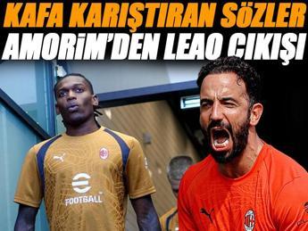 Amorim'den Rafa Leao açıklaması...