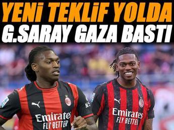 Galatasaray Rafael Leao'da gaza bastı
