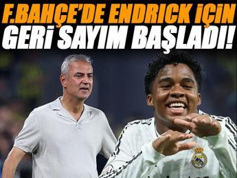 Fenerbahçe Endrick'te geri sayıma geçti