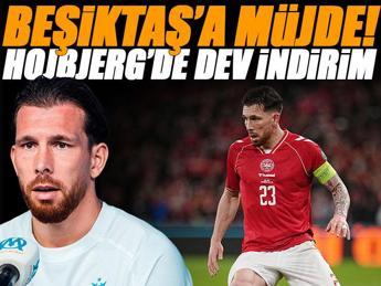 Hojbjerg’de dev indirim! Beşiktaş harekete geçti
