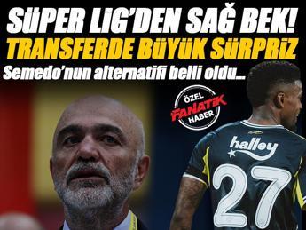 Fenerbahçe'ye Süper Lig'den sağ bek!