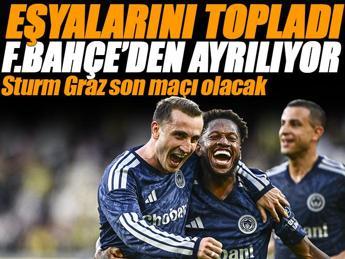 Sturm Graz maçının ardından Fenerbahçe'den ayrılıyor!