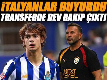 Galatasaray'a transferde dev rakip çıktı