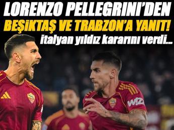 Pellegrini'den Beşiktaş ve Trabzonspor'a transfer yanıtı!