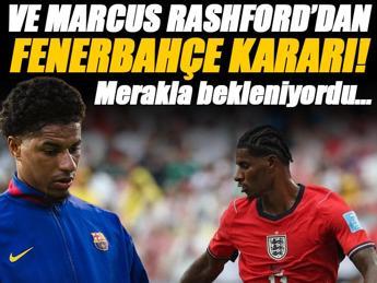 Rashford'dan Fenerbahçe kararı!