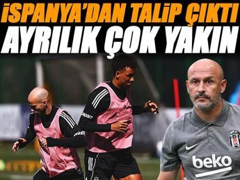 Beşiktaş'ta ayrılık kapıda