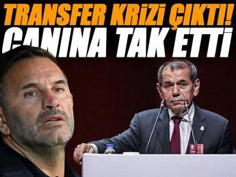 Galatasaray’da transfer krizi!