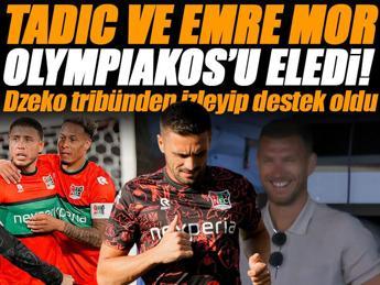 Emre Mor ve Tadic yıldızlaştı, Dzeko tribünden izledi