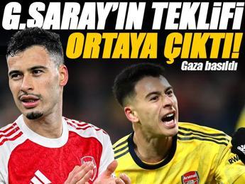 Galatasaray Martinelli transferinde gaza bastı