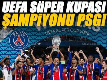 PSG - Aston Villa Süper Kupa final maçı Canlı Anlatım - PSG AVL maçı kadroları, skoru ve istatistikleri