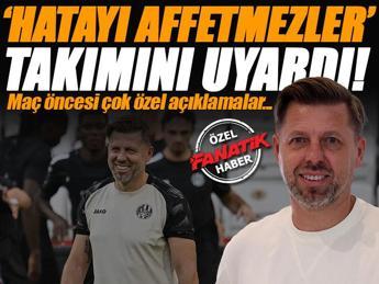 David Horejs'ten FANATİK'e özel açıklama