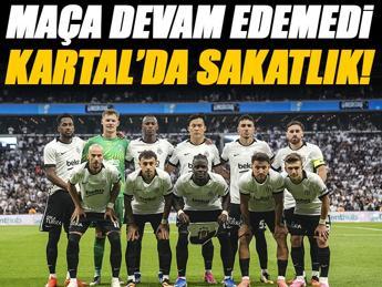 Beşiktaş'ta sakatlık şoku!